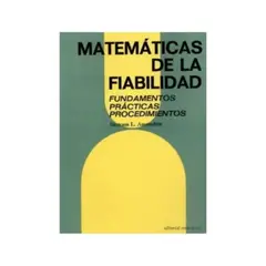 REVERTE - Matematicas De La Fiabilidad 1º Edicion