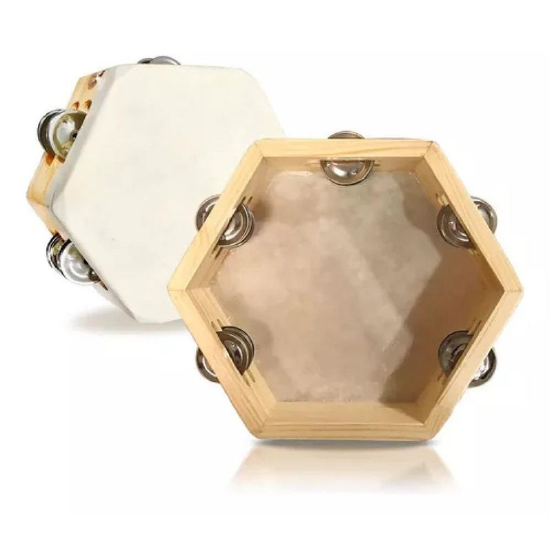 RMX - Pandereta Hexagonal De 8´´ PAX-8 RMX PA-G3E5