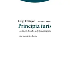 ANTARTICA LIBROS - Principia Iuris. Teoría Del Derecho Y De La Democracia 3 La