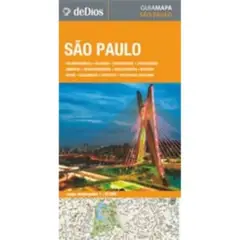 ANTARTICA LIBROS - Mapa Guia Sao Paulo. Guias De Viaje