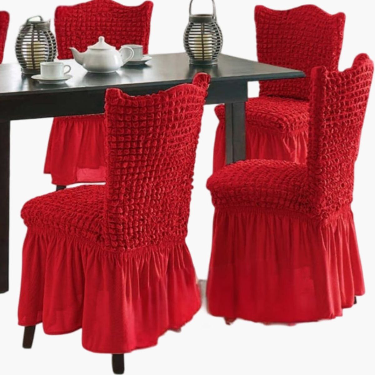 GENERICO - Fundas de Sillas Turcas x6 - Elegancia Total T13