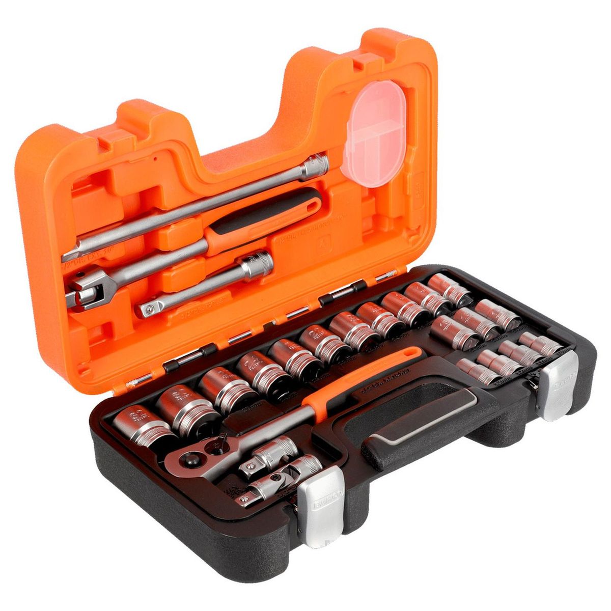 BAHCO - Juego De 24 Herramientas Dados 12 De 10 A 32mm S240 Bahco