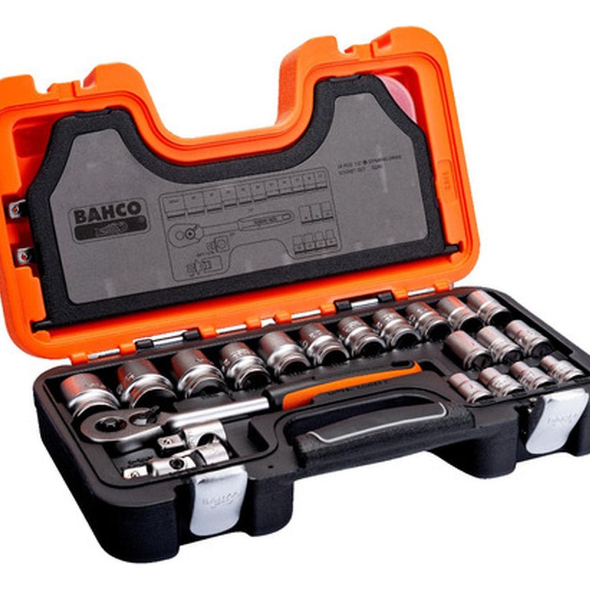 BAHCO - Juego De 24 Herramientas Dados 12 De 10 A 32mm S240 Bahco