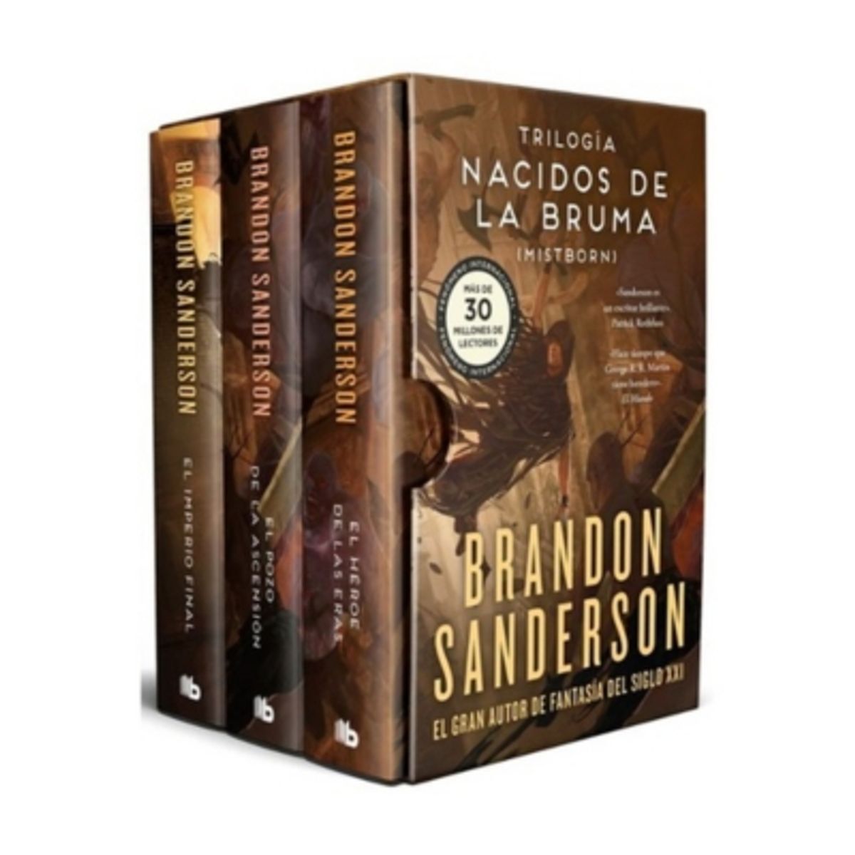 B DE BOLSILLO - Estuche Mistborn (Trilogia Nacidos De La Bruma)