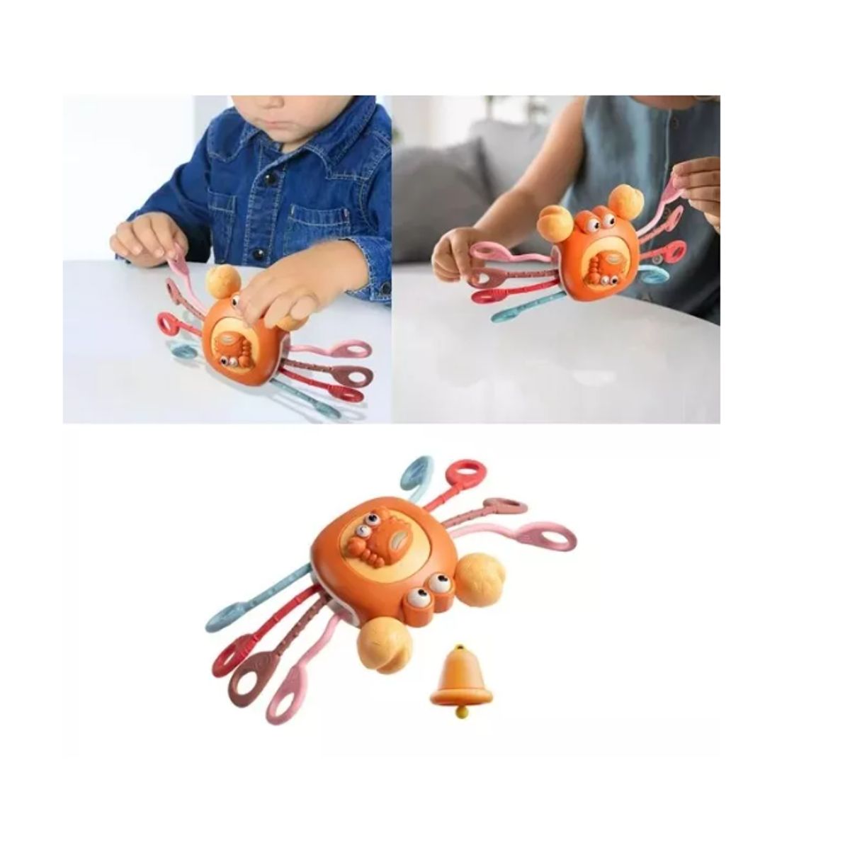 GENERICO - Juguete Sensorial Montessori Para Bebé De 6 A 12 Meses-CANGR