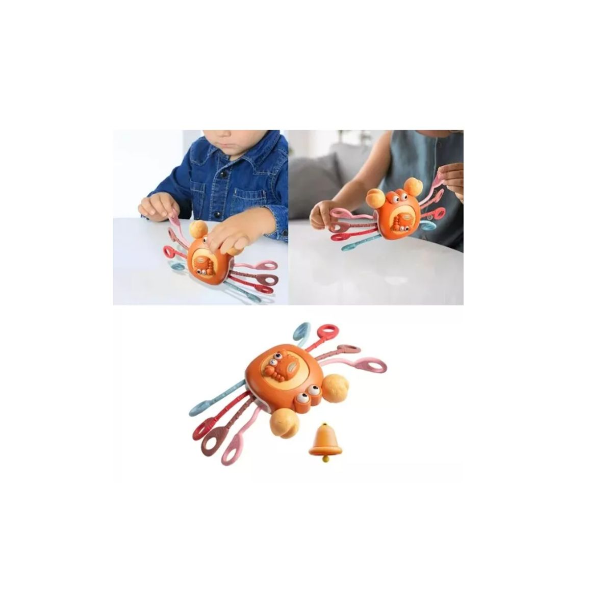 GENERICO - Juguete Sensorial Montessori Para Bebé De 6 A 12 Meses-CANGR