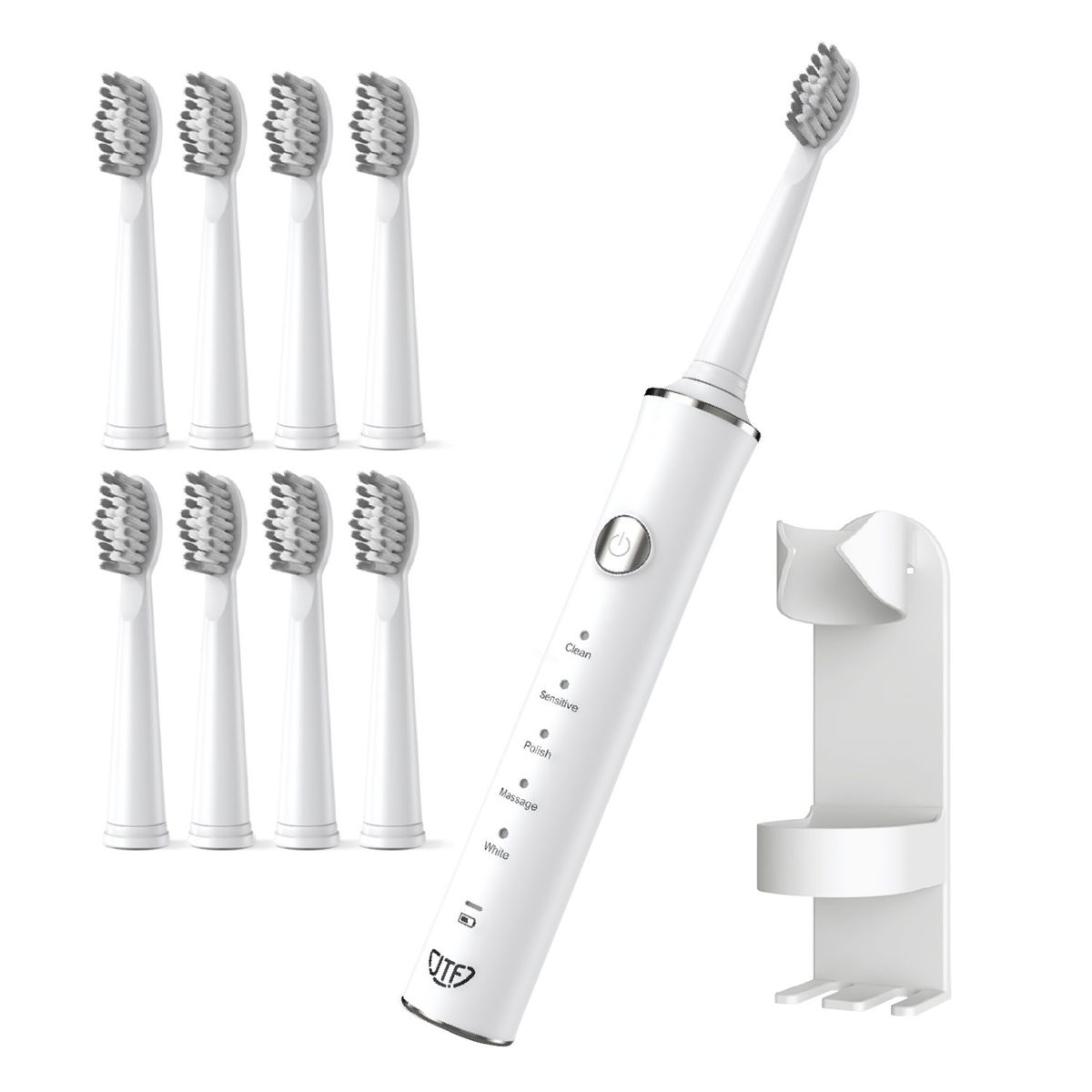 JTF - Cepillo Electrico Recargable Dental JTF 8 Cabezales