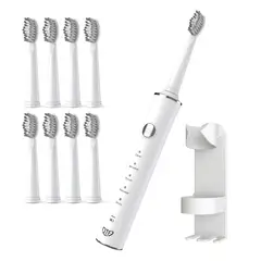 JTF - Cepillo Electrico Recargable Dental 8 Cabezales