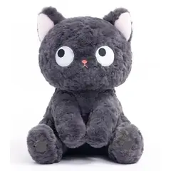 GENERICO - Gato Negro Peluche Suave De 25 Cm