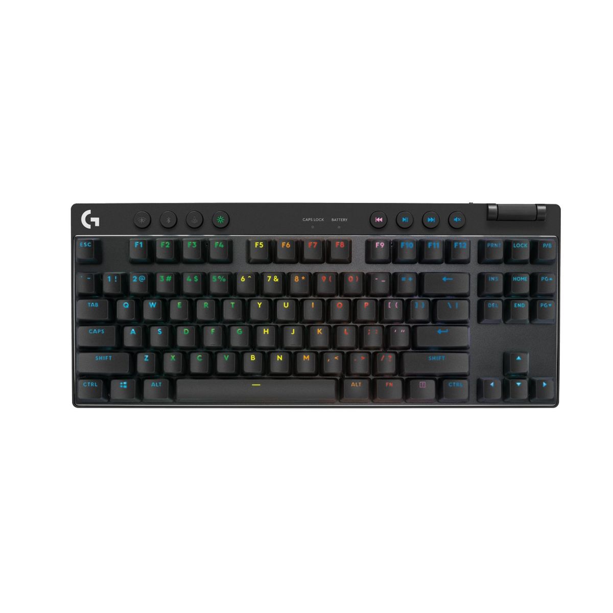 LOGITECH - Teclado Mecánico Inalámbrico Logitech PRO X TKL LIGHTSPEED GX Brown