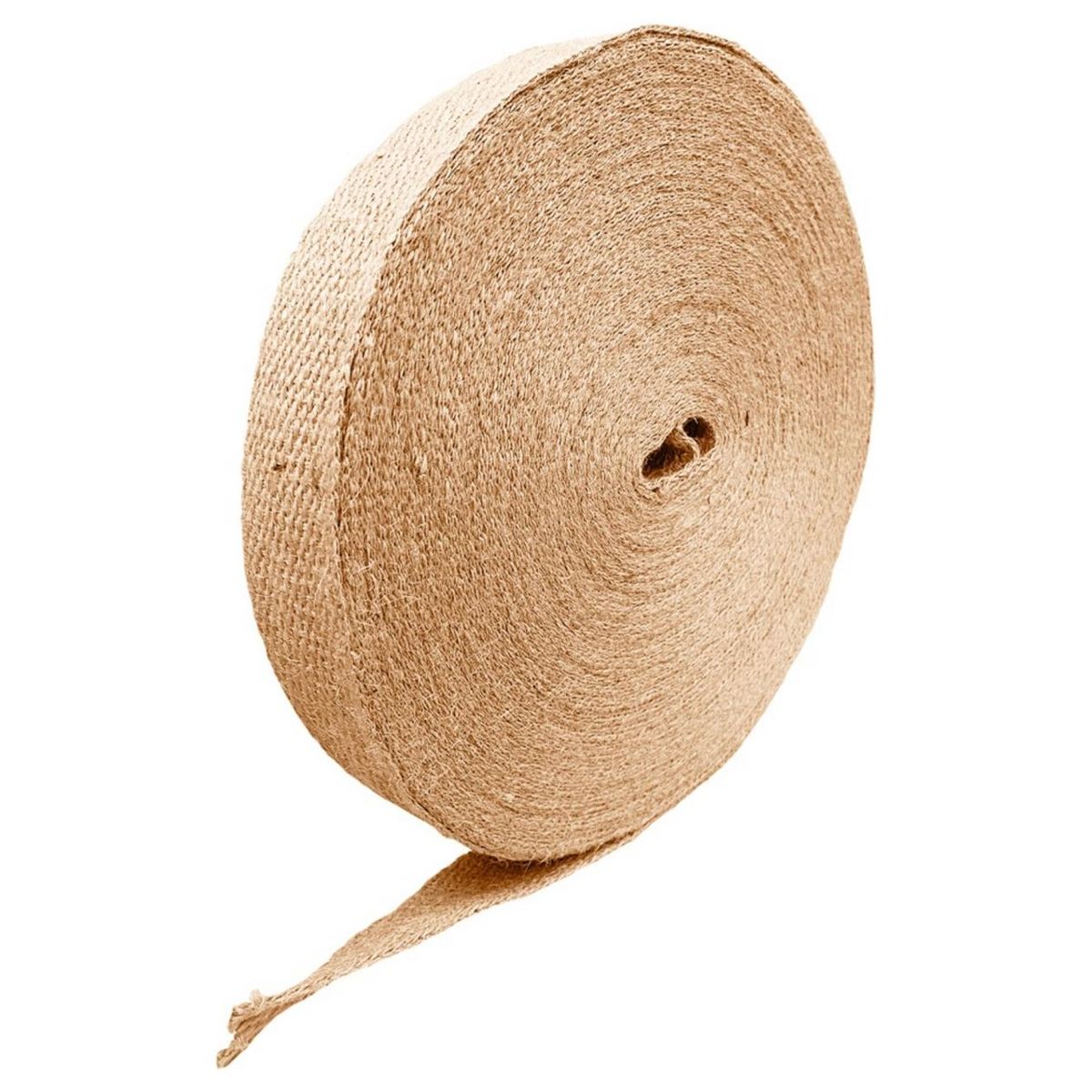 GENERICO - Huincha arpillera de yute de 4cm de ancho y 5 mts de largo
