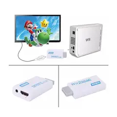 GENERICO - Convertidor Adaptador Wii A Hdmi 720p/1080p 3.5mm