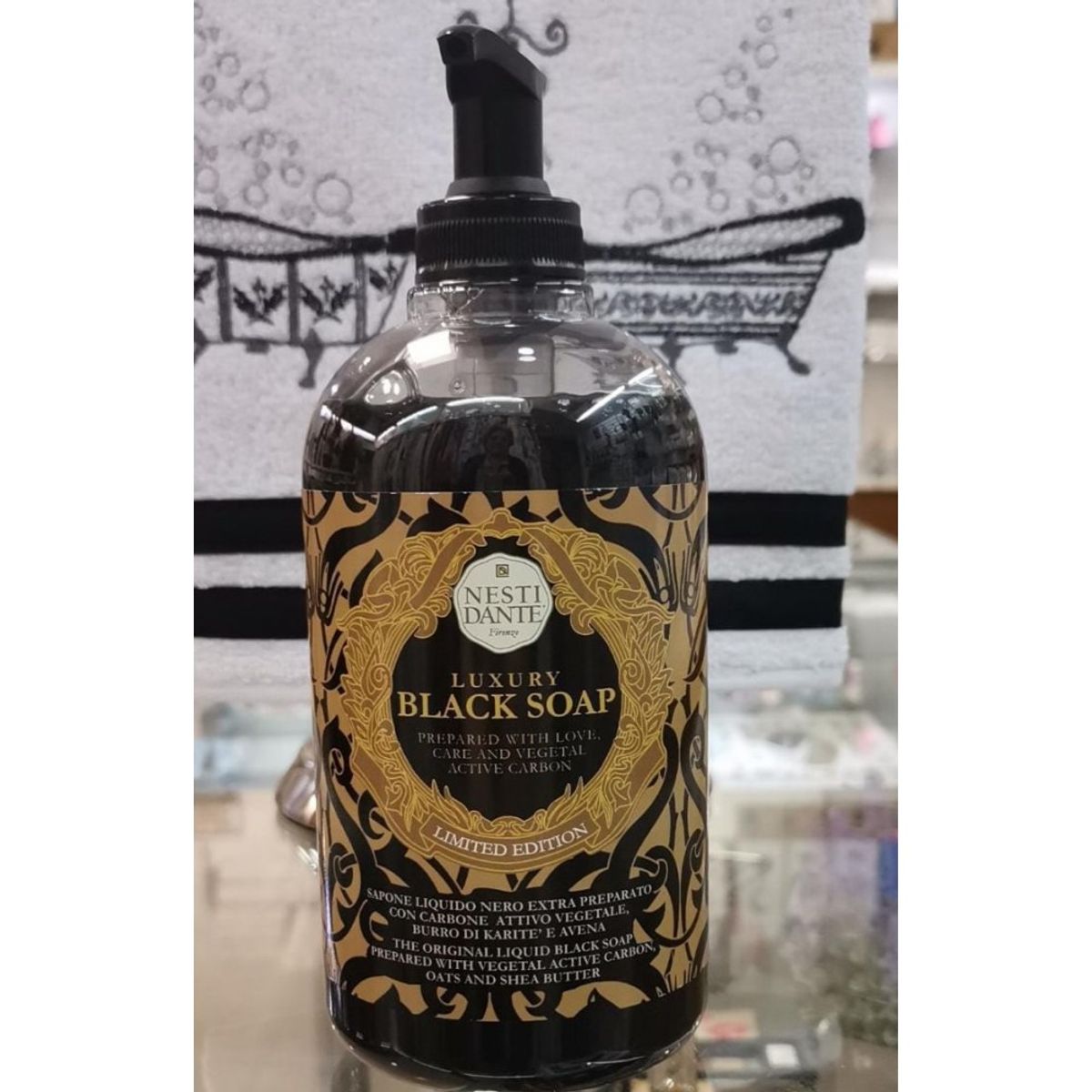 NESTI DANTE - Jabón Liquido Nesti Dante Luxury Black 500 ml
