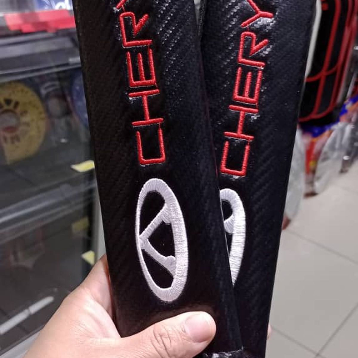 GENERICO - Cubre cinturón seguridad auto almohadillas chery