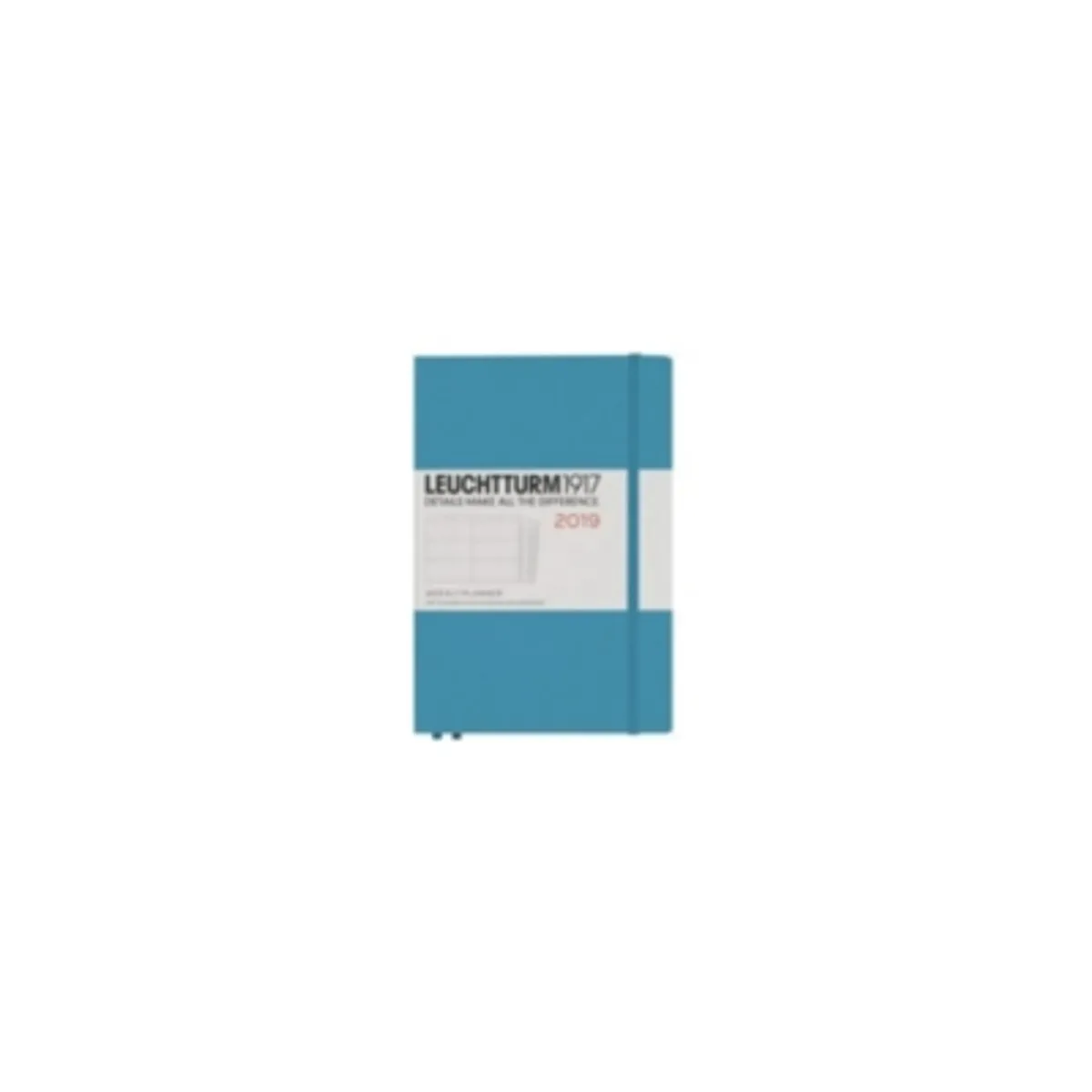 ANTARTICA LIBROS - Agenda 2019 Mediana Semana Vista 12M Azul Nordico