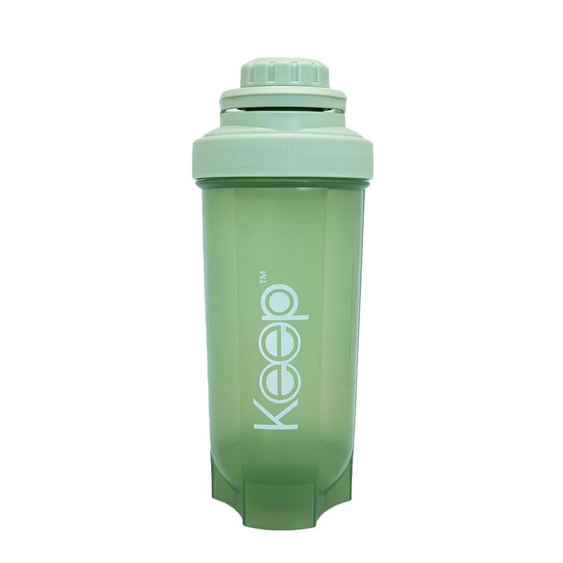 KEEP - Botella Shaker Colores Verde Oliva Keep