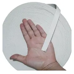 GENERICO - Cinta espiga de algodon 1.5cm ancho X 10 mts de largo