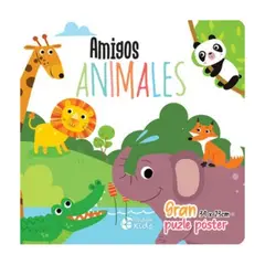 PLUTON - Amigos Animales (Gran Puzzle Poster)