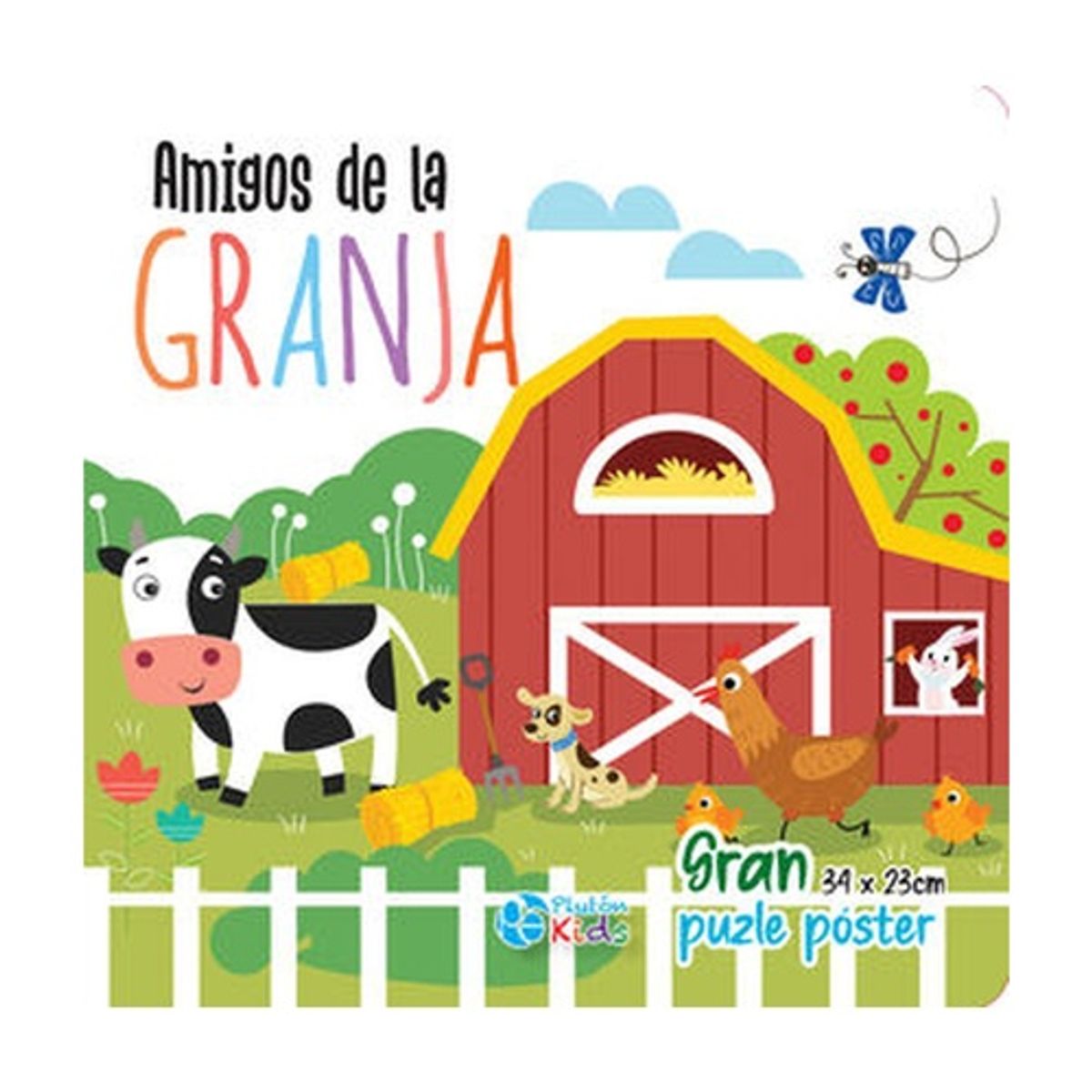 PLUTON - Amigos De La Granja (Gran Puzzle Poster)