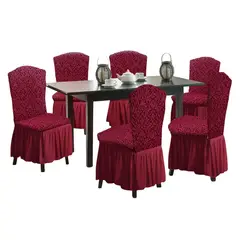 GENERICO - Fundas 3D para Sillas Turcas - Pack de 6 F5