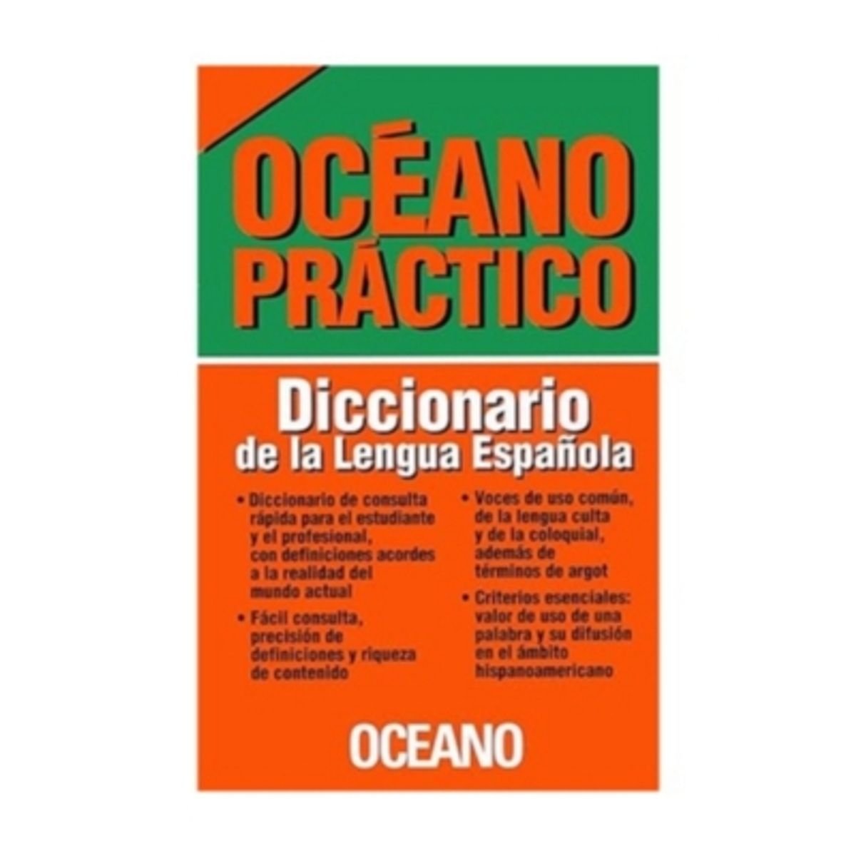 OCEANO - Diccionario Oceano Practico De La Lengua Española