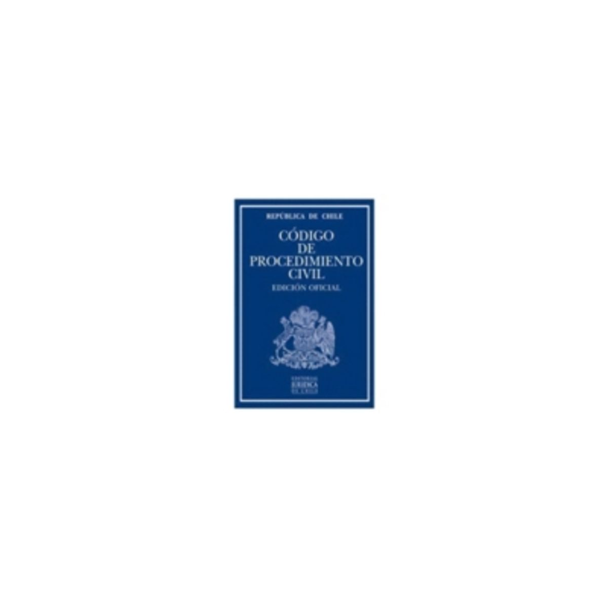 EDITORIAL JURIDICA DE CHILE - Codigo De Procedimiento Civil 2018 (Profesional)