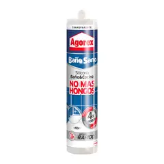 HENKEL - Silicona Acética Antihongos Baño y Cocina Transp Agorex