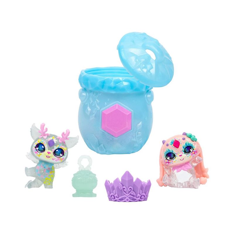 BOING TOYS - Magic Mixies Mixlings Mini caldero Magicus Party - Morado