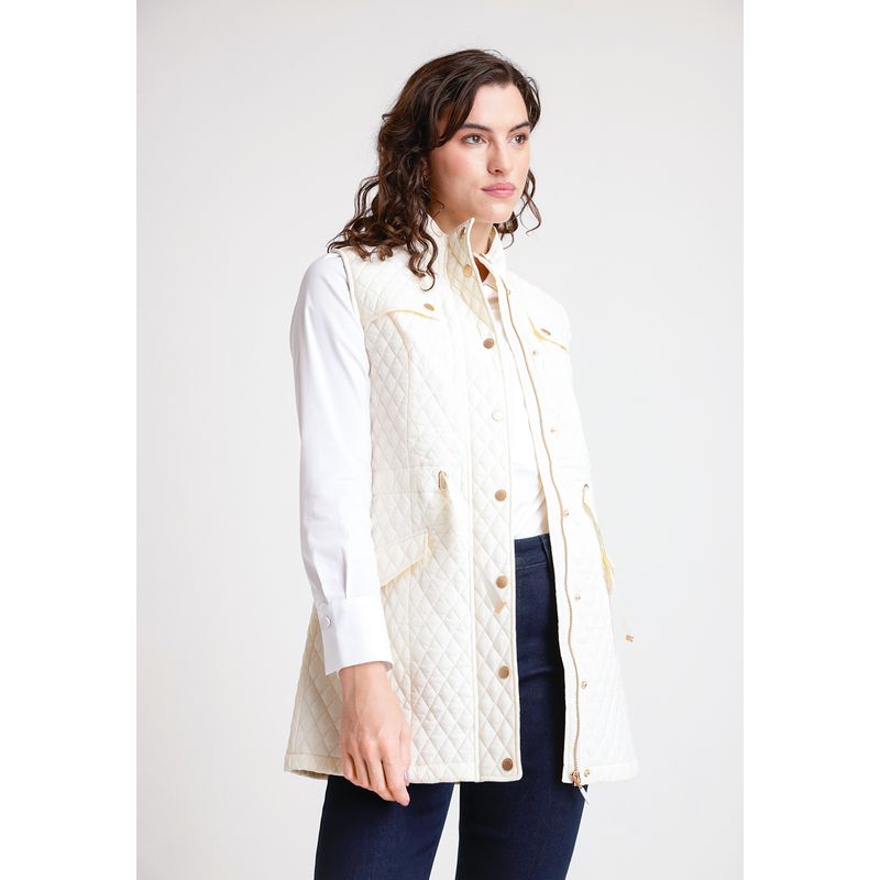 CANADIENNE - Chaqueta de Mujer Modelo Siena Color Crudo