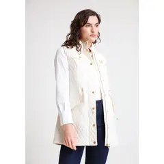 CANADIENNE - Chaqueta de Mujer Modelo Siena Color Crudo