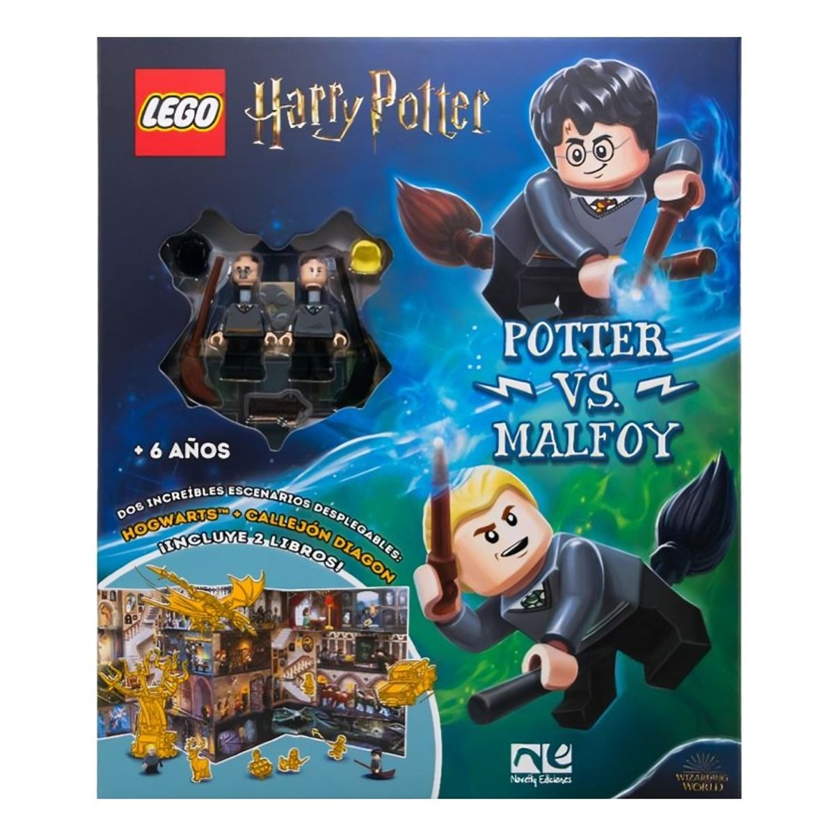 TOP10BOOKS - LIBRO Lego Landscape Harry Potter: Potter Vs. Malfoy