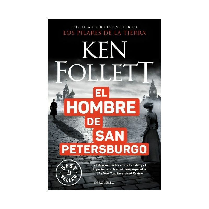 TOP10BOOKS - LIBRO EL HOMBRE DE SAN PETERSBURGO / KEN FOLLETT / DEBOLSLLO