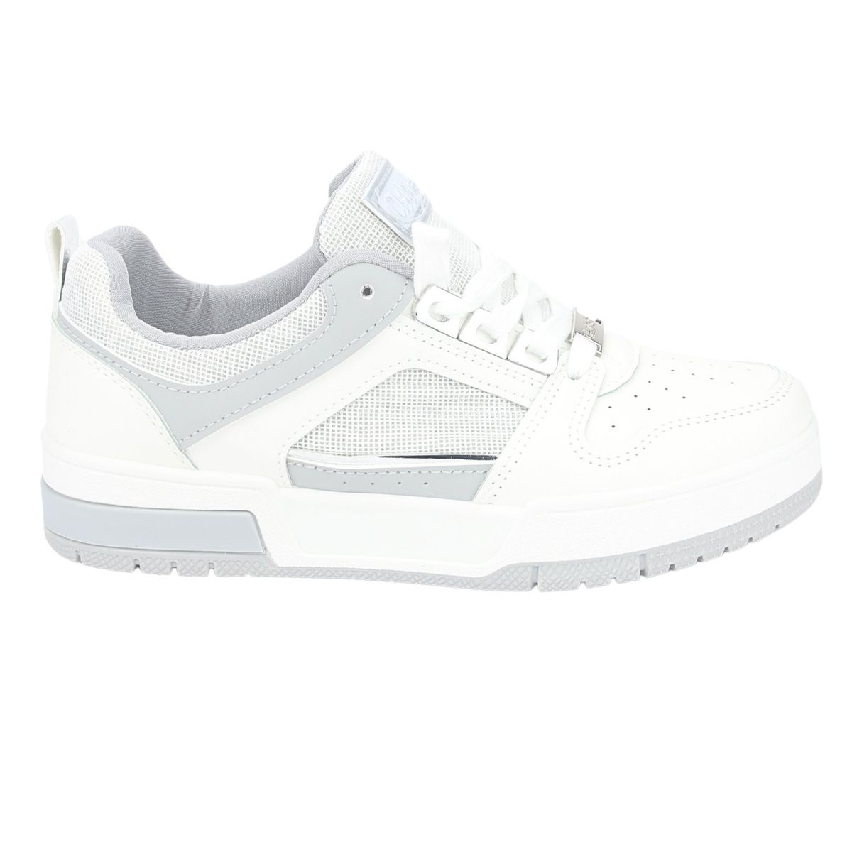 CHALADA - Zapatilla Mujer Plateado Urbano Chalada Joker-2