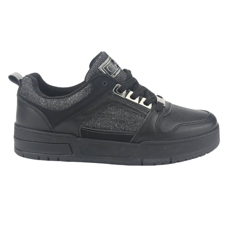 CHALADA - Zapatilla Mujer Negro Urbano Chalada Joker-2