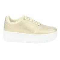 Zapatilla Mujer Dorado Urbano Metta-12