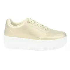 CHALADA - Zapatilla Mujer Dorado Urbano Metta-12