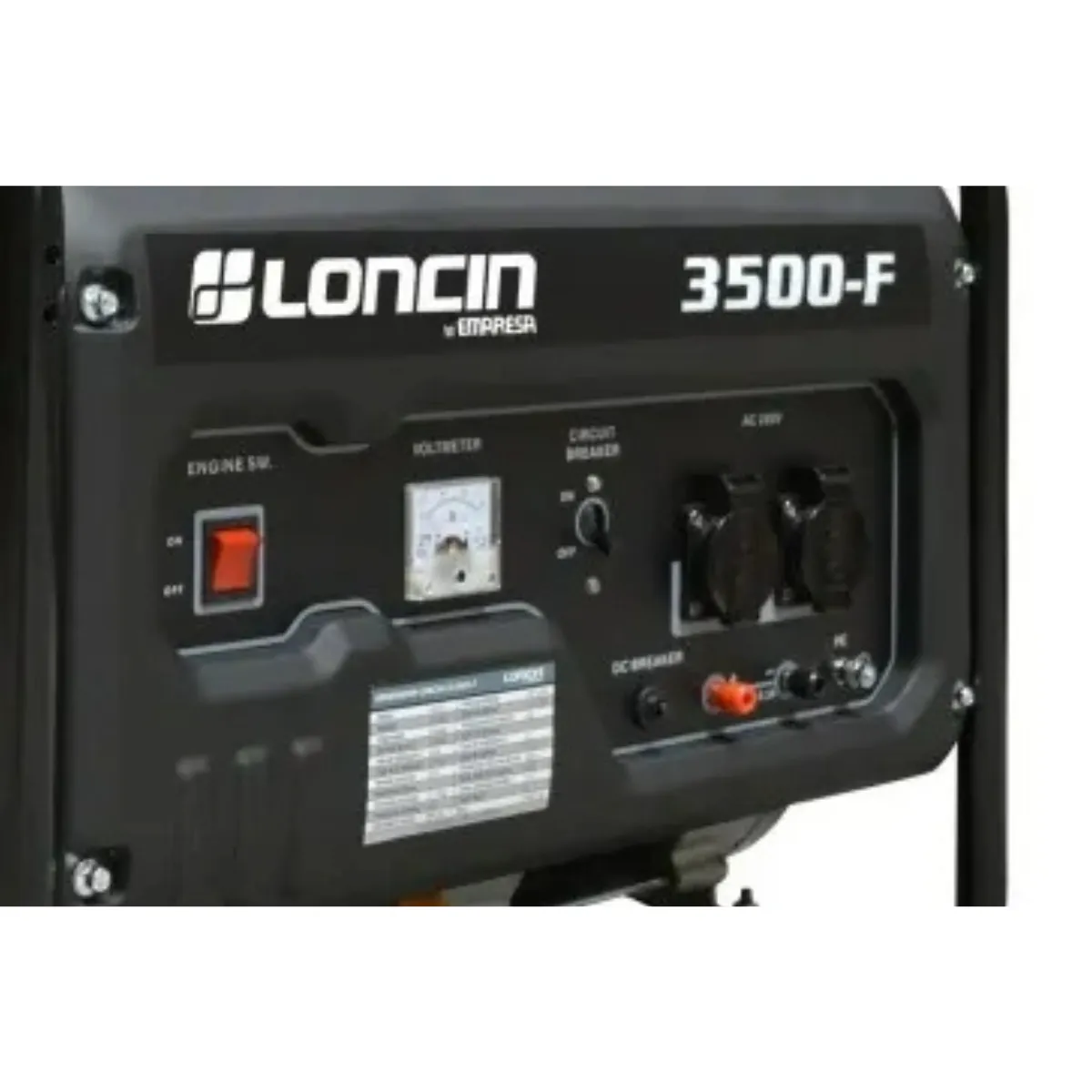 LONCIN - Generador electrico gasolina partida manual LC3500-F Loncin