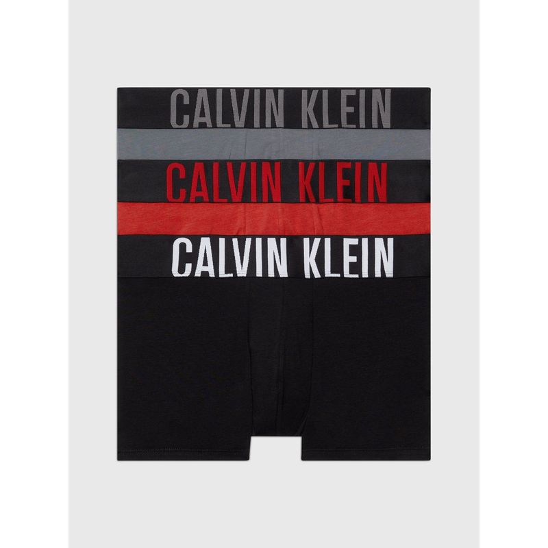 CALVIN KLEIN - Pack 3 Bóxers Trunk Intense Power Multicolor Calvin Klein