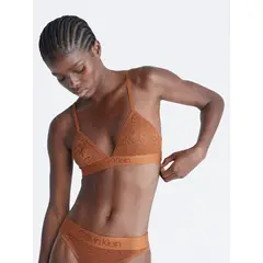 CALVIN KLEIN - BraletteTriángulo Intrinsic Unlined Café