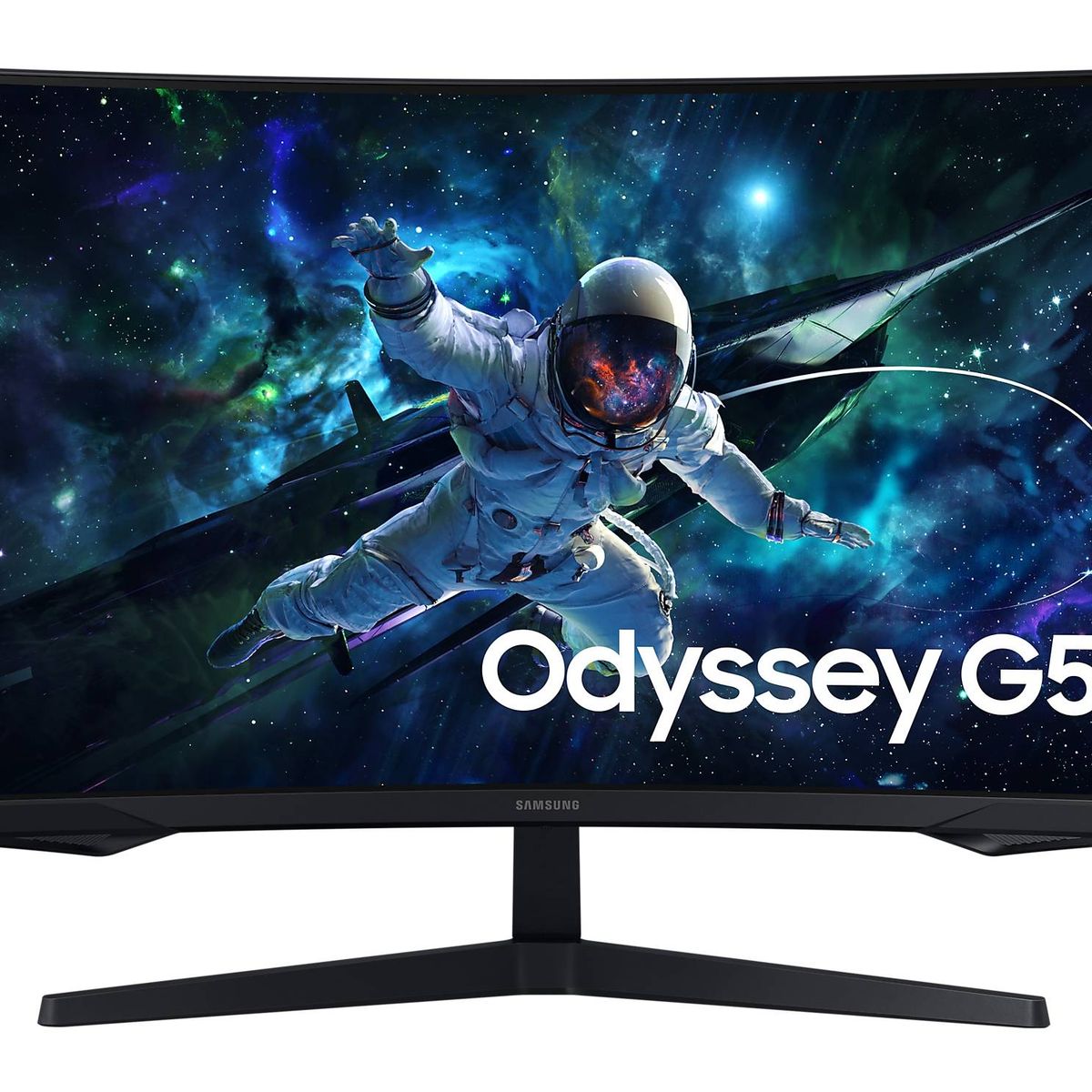 SAMSUNG - Monitor Gamer Curvo 32 Odyssey G55C Samsung QHD 165Hz 1ms 1000R