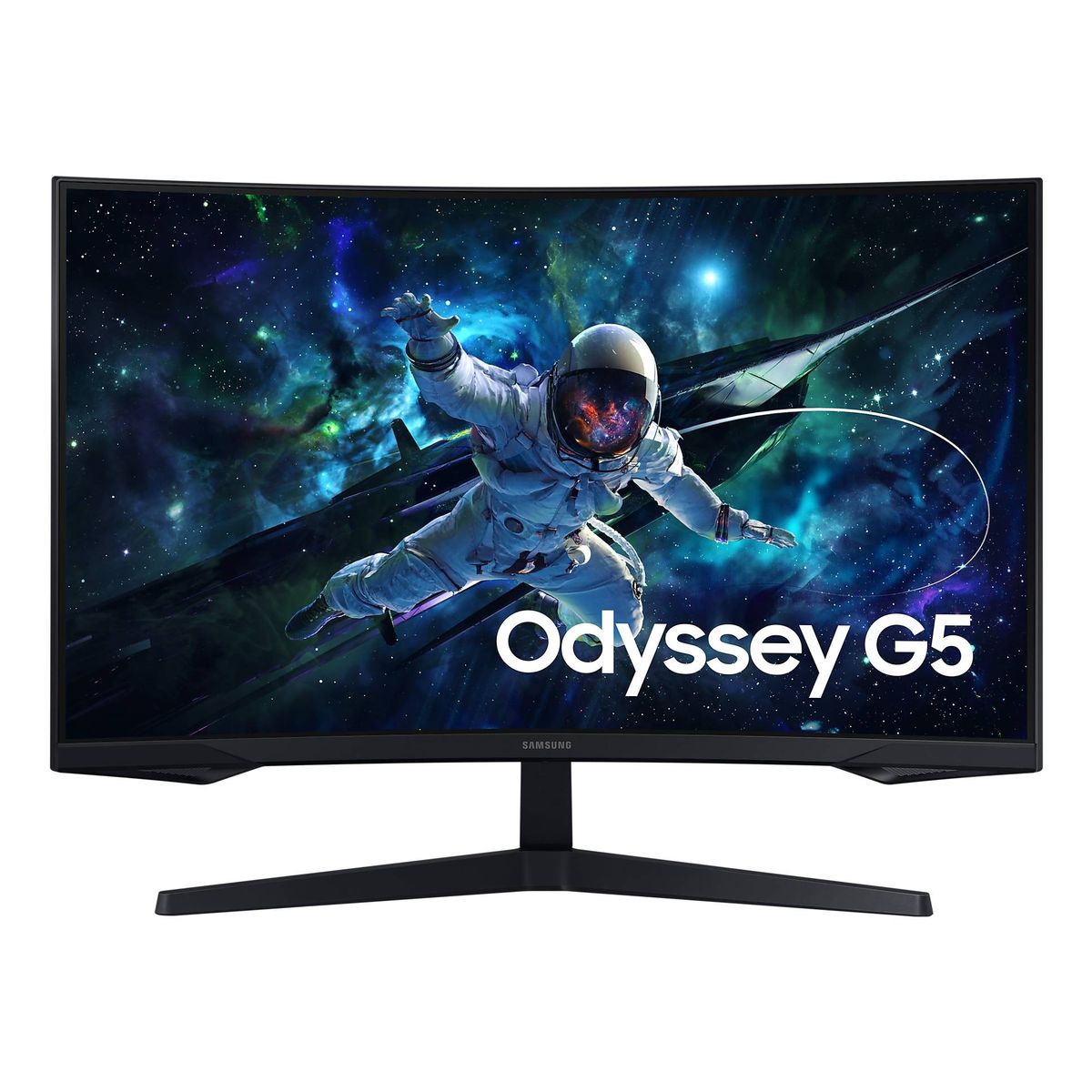 SAMSUNG - Monitor Gamer Curvo 32 Odyssey G55C Samsung QHD 165Hz 1ms 1000R