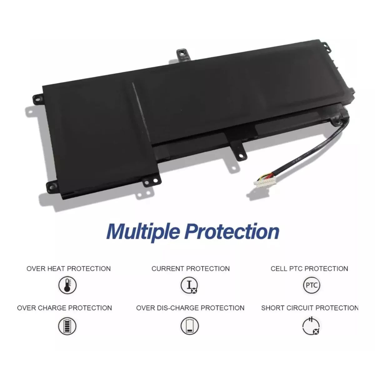 GENERICO - Bateria Para Vs03xl Hp Envy 15-as Series 15-as014tu Nueva