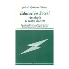 NARCEA - Educacion Social: Antologia De Textos Clasicos