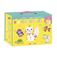 MUNDICROM - Mascotas. Libro+5 Puzles Con Textura