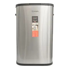 SIMPLIT - Basurero Cocina Handy 55lts Táctil Acero Inox