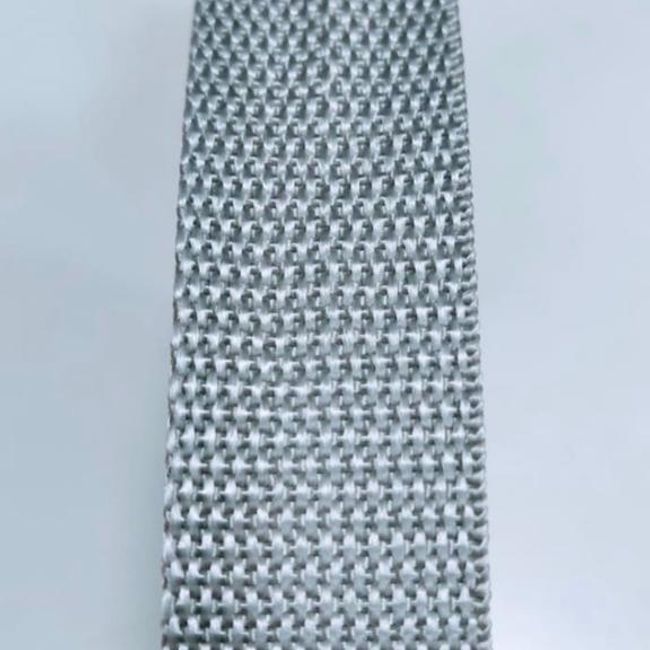 GENERICO - Huincha de mochila de 25mm rollo de 10 metros gris