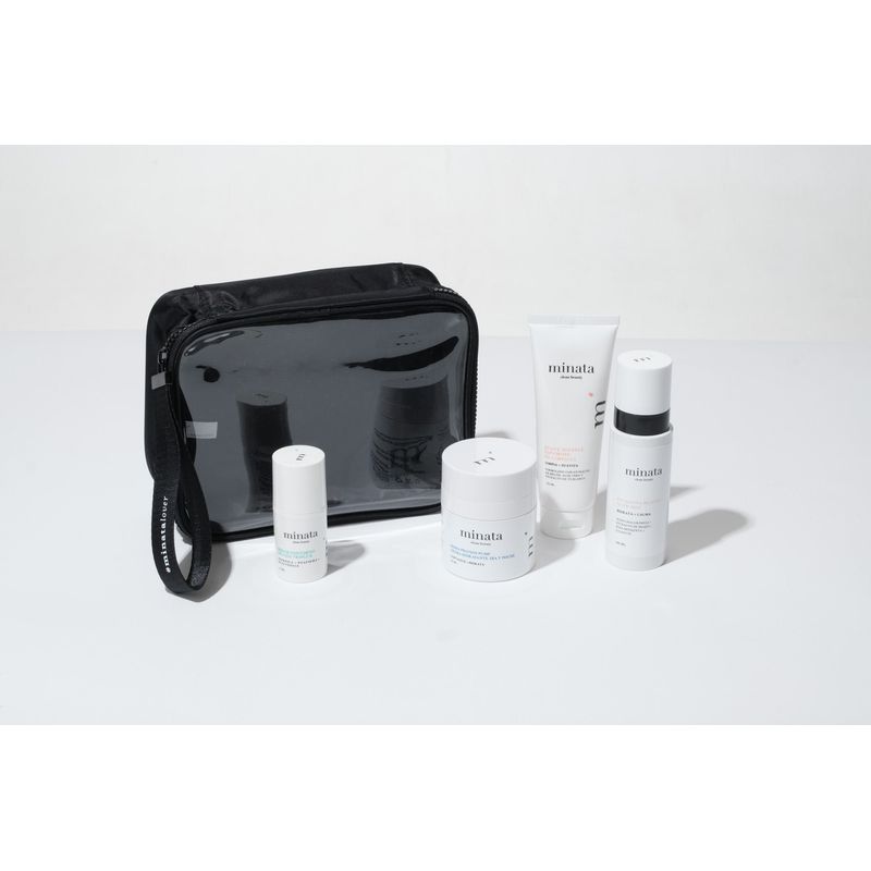 MINATA - Set Cremas Rutina AM/PM los 4 fantásticos de Minata