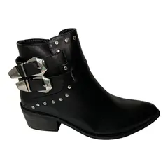 VIA UNO - Botin Negro Modelo 12083417