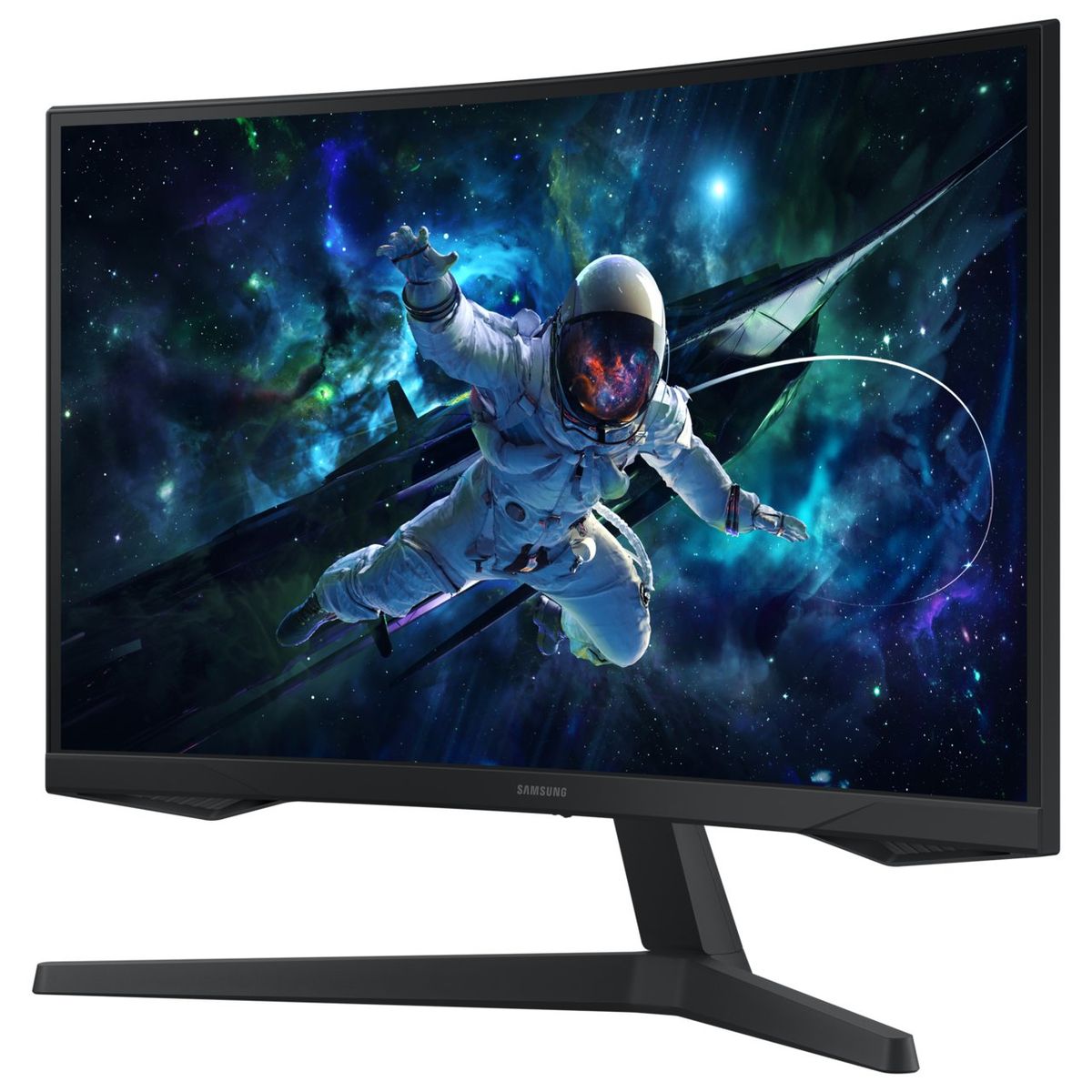 SAMSUNG - Monitor Gamer Curvo Samsung Odyssey G5 G55C 27 QHD 165Hz 1000R