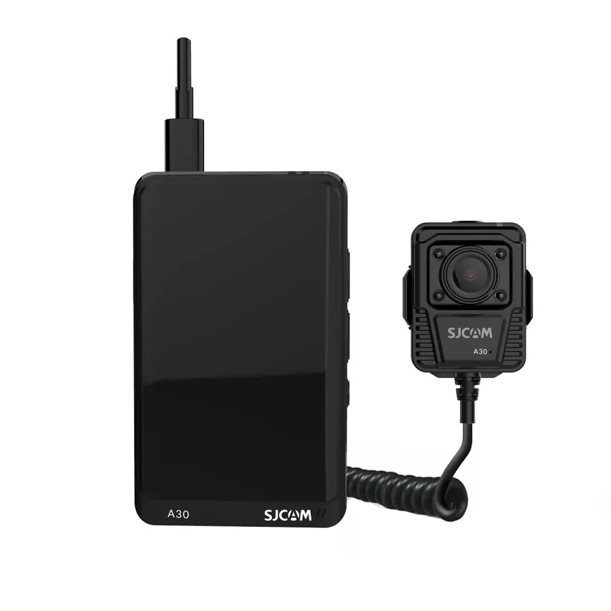 SJCAM - Cámara Policial Portátil Con Pantalla Independiente 4K 30FPS 16MP SJCAM